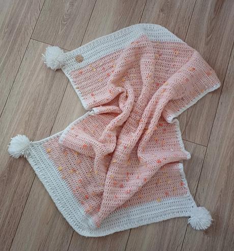 Handmade háčkovaná deka, 