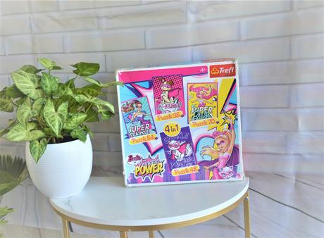 Puzzle barbie-4in1-207 ks, 