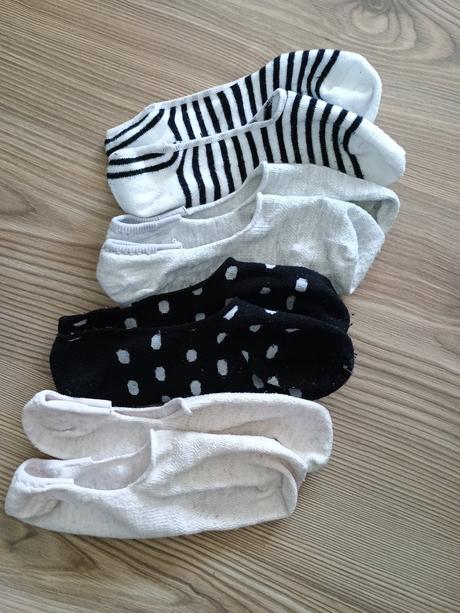 Neviditeľne ponozky 4ks min.nosene 35-38, 35