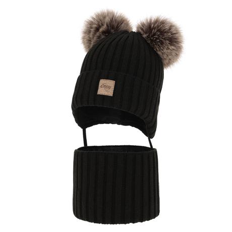 Zimný komplet pre chlapca orange - mix farieb, 44 / 46 / 48 / 50