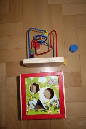 Drevená vkladačka,