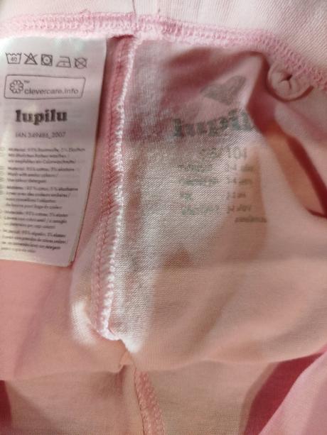 Ružové trojštvrťové legíny, lupilu,98