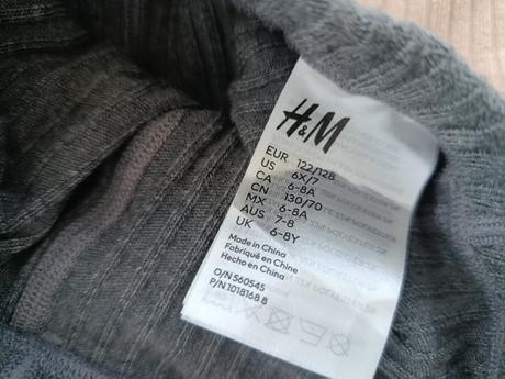 Leginy 8ks, h&m,122
