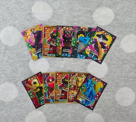 Ninjago lego karty,