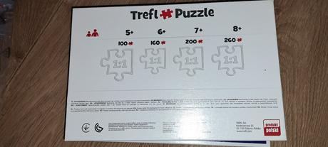 Trefl puzzle enchantimals 3+1, 