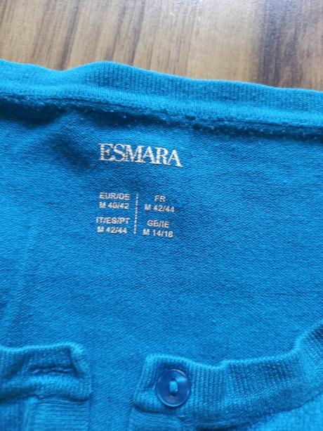 Tyrkysový sveter, esmara,m