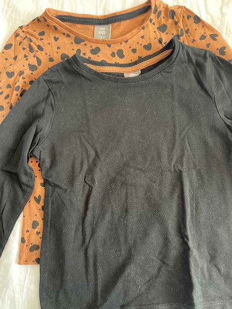 Dievčenské tričko s dlhým rukávom 110, 110