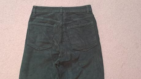 Zelené medžestráky veľ.38, h&m,38