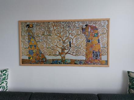 Obraz gustav klimt -strom života 74x144cm, 