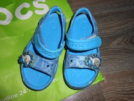Crocs svietiace sandalky č. 24-25, crocs,24