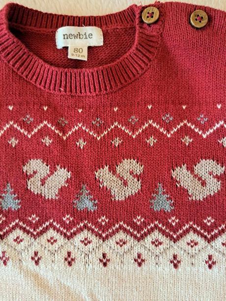 Vianočný sveter, newbie,80