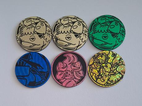 Pokémon mince (veľké) 33ks,