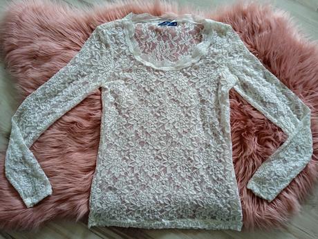 Krajkovy top, tom tailor,m