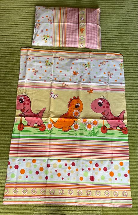 Obliečky na detskú postieľku dino, šírka (cm): 90,dĺžka (cm): 120