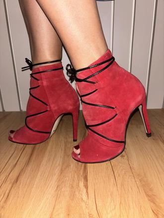 Kožené kotníkové topánky baldaccini 36, 36