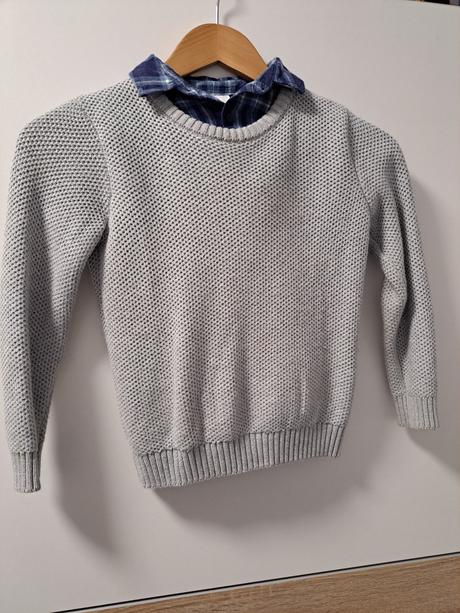 Sveter s golierom košele 5-6 rokov, f&f,122