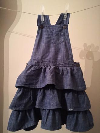 Sukňa na traky, h&m,122