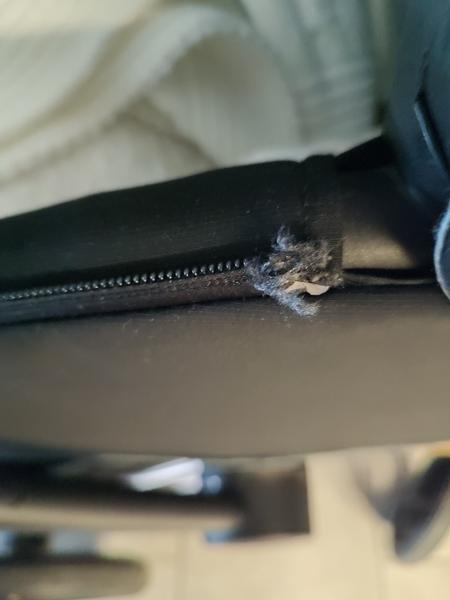 Cybex Priam - oprava zipsu na vaničke