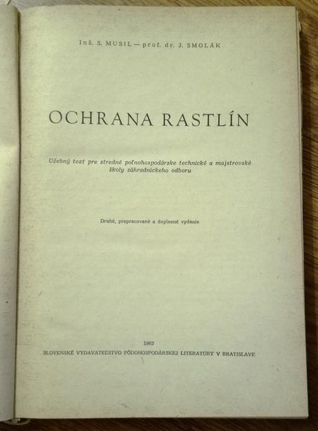 Ochrana rastlín,