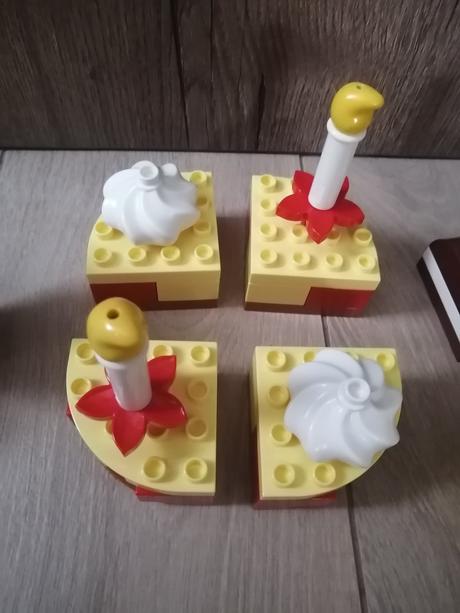 Lego duplo 10862 10850 moja prvá oslava a torta,