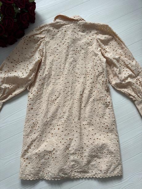 H&m - šaty s anglickou krajkou, h&m,s