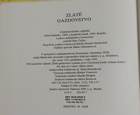Zlaté gazdovstvo, 