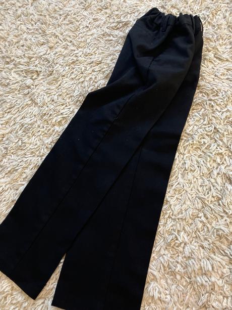 Čierne nohavice, h&m,116