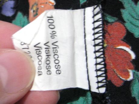 Kvietkované viskózové šaty, l