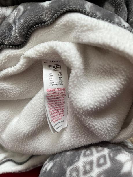 Teplý overal 68, f&f,68