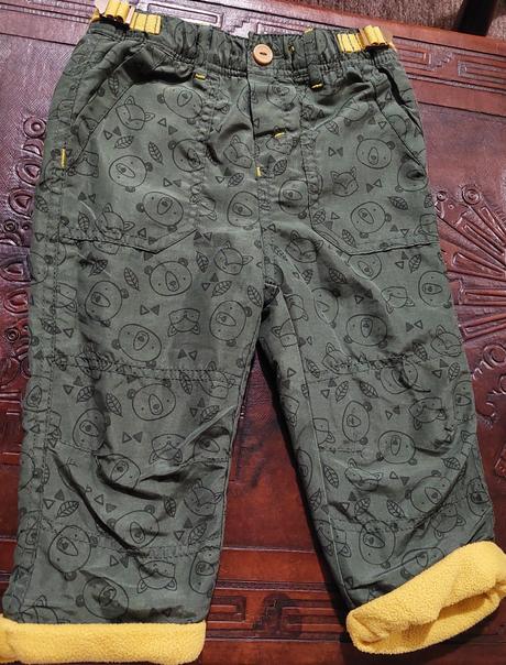 Zateplené nohavice, ergee,80