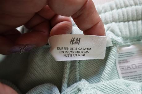 Kraťasky h&m, h&m,158