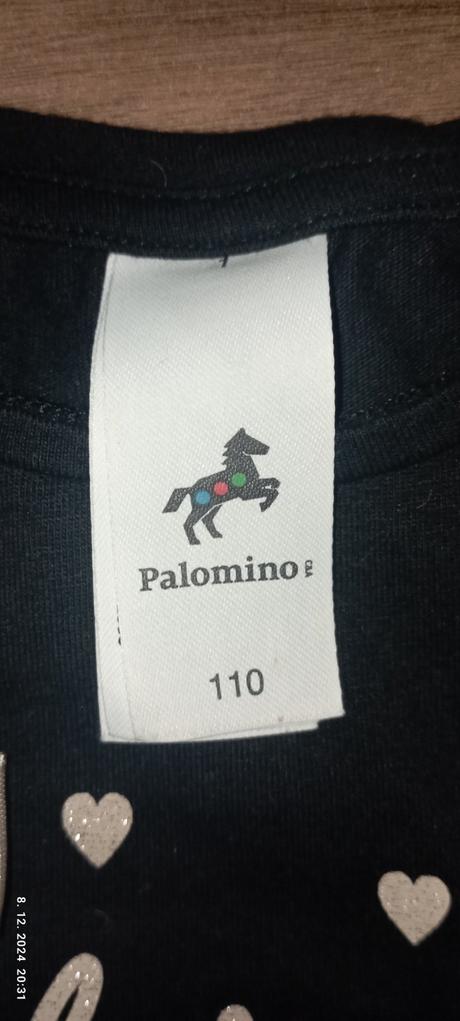 Tričko so srdiečkami, palomino,110