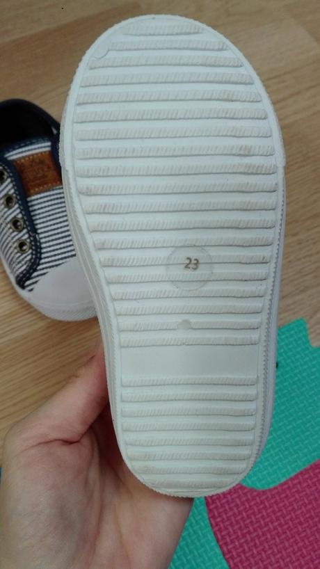 Nenosene platenky topanky 23, f&f,23