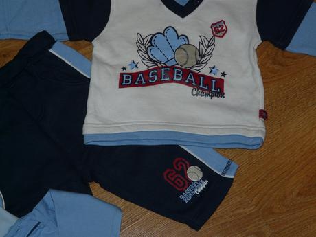 Tepláková súprava a 2 tričká , kik,68