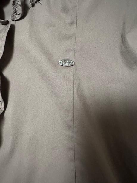 Hnedo-béžová košeľa s volánikmi zn. gaudi, gaudi,m