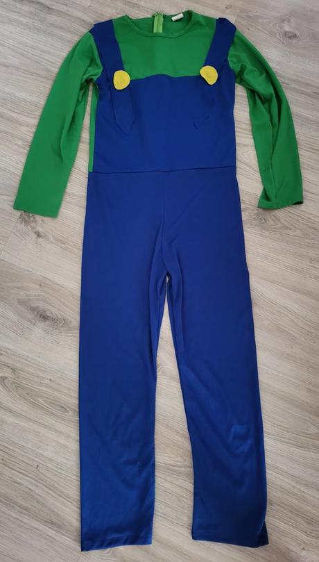 Karnevalový overal super mario veľkosť s, 