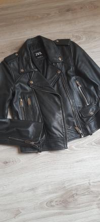 Kožená bunda zara, zara,s