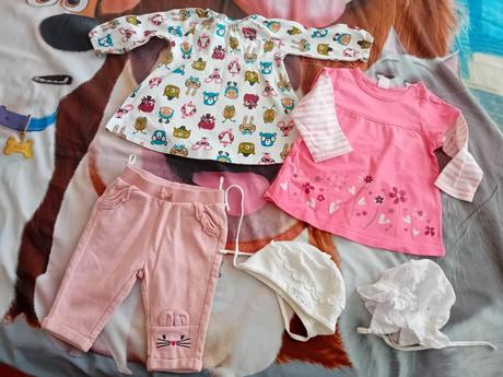 Oblecenie pre dievcatko 0-3 m., 50–62