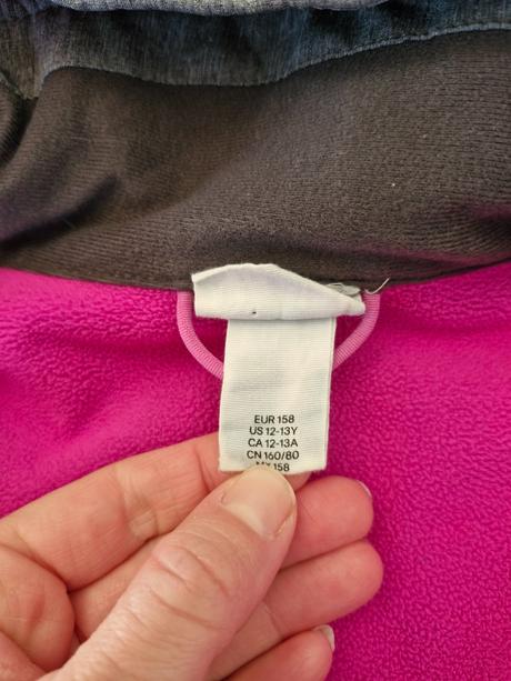 Softshellová bunda, h&m,158