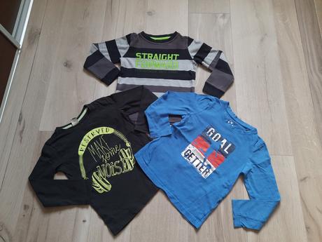 Tričká s dlhým rukávom 116, 116