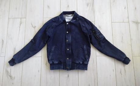 Jeansová bomberka zara, zara,s