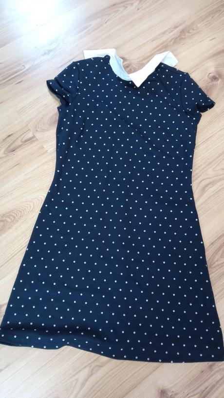 Bodkovane šaty, reserved,xs