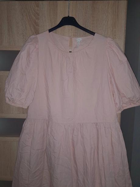 Dlhé oversize šaty, h&m,m