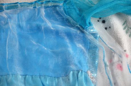 Karnevalové šaty elsa, 