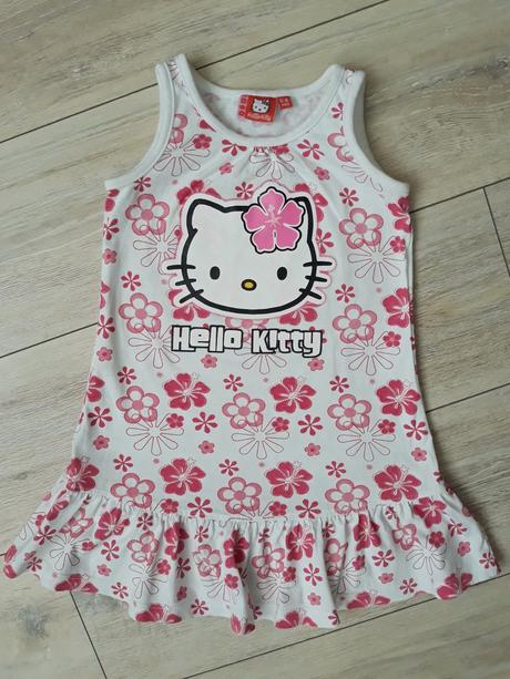 Šaty hello kitty, sanrio,116
