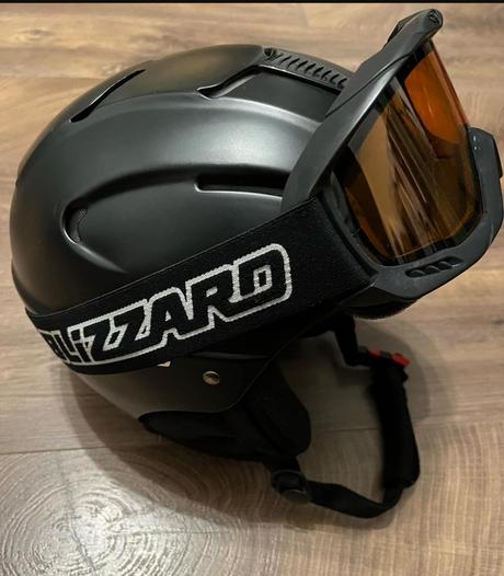 Lyžiarska prilba, okuliare, blizzard,m