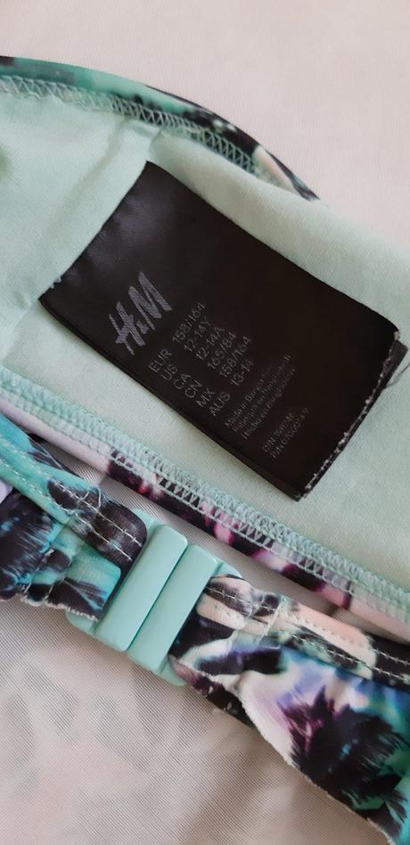 Dievčenské plavky h&m 158/164, h&m,158