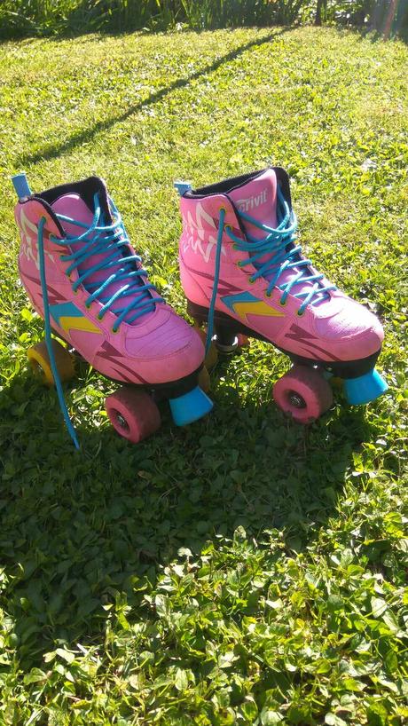 Detské kolieskové korčule veľkosť 35/36, 23,5 cm, crivit,35