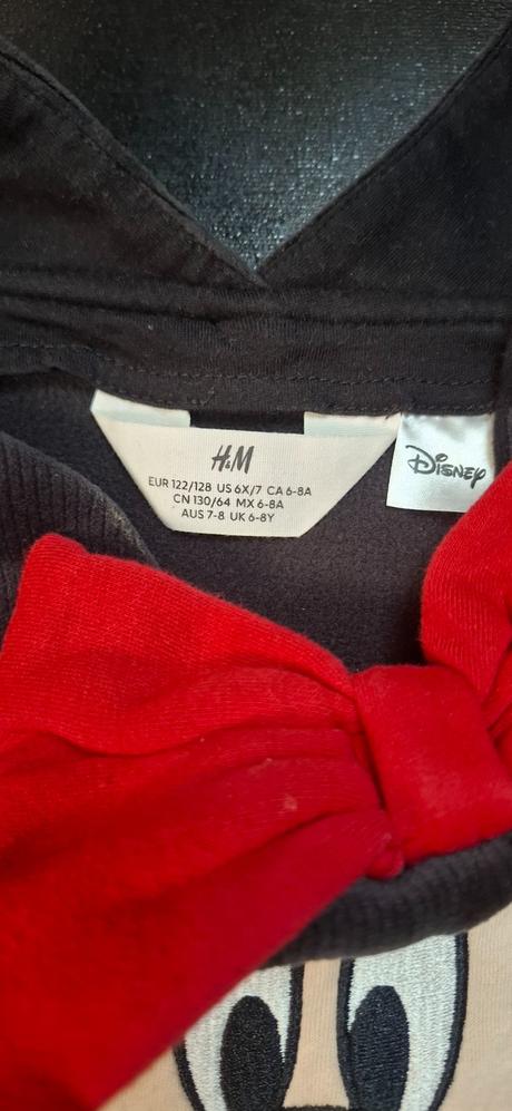Minnie šaty, h&m,122