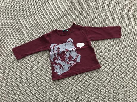 Bordové tričko, hema,62